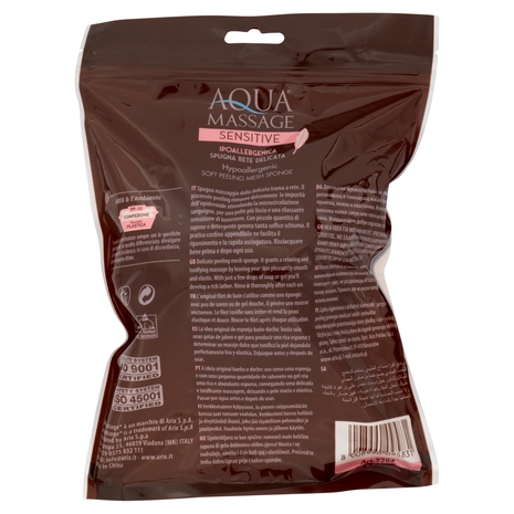 Aquamassage Sensitive Spugna Rete Delicata